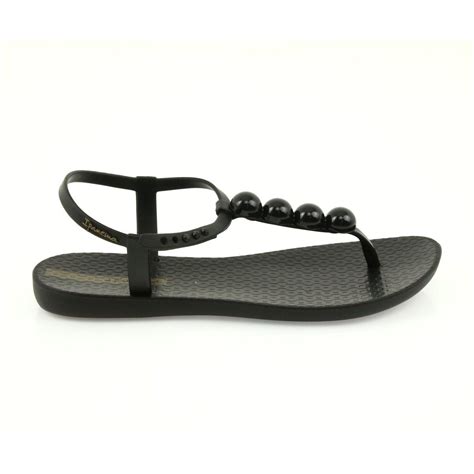 Ipanema sandals women's shoes flip-flops with balls 82517 black ...