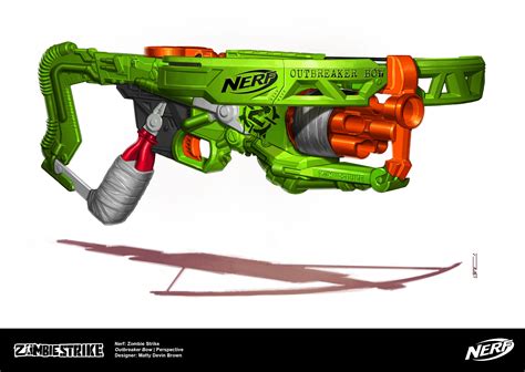 Nerf - Zombie Strike: Outbreaker Bow on Behance