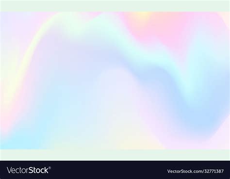 Abstract pastel rainbow gradient background Vector Image