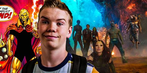 Guardians Of The Galaxy Author Reacts To Will Poulter as Adam Warlock