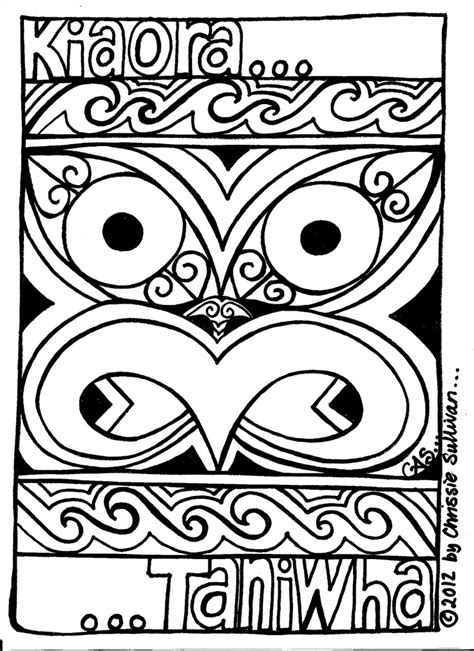 Maori Coloring Pages at GetDrawings | Free download