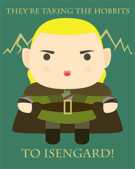 They're taking the hobbits to Isengard! by mtkuy on DeviantArt