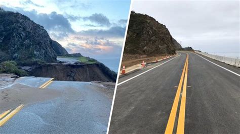 Section of Highway 1 That Collapsed During Storm Reopens – NBC Bay Area