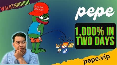 $PEPE Token: 1,000% In Value After Two Days Of Launch?! - YouTube