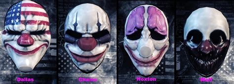 Steam Community :: Guide :: Payday 2 Overview of Loot (Masks, Patterns, Materials and Colors)