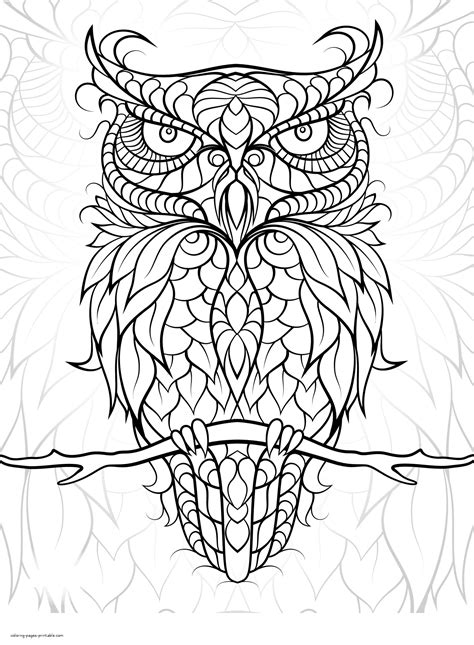 Free Printable Bird Coloring Pages For Adults || COLORING-PAGES ...