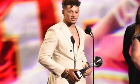 Patrick Mahomes is named Best Male Athlete at the 2023 ESPY Awards - UK ...