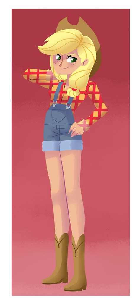 Humanized Applejack by kilalaaa on DeviantArt