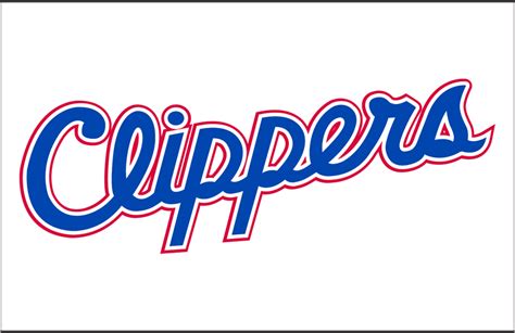 Los Angeles Clippers Jersey Number Font