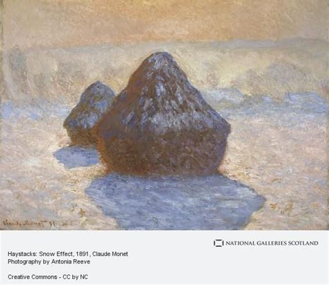 Haystacks: Snow Effect | Monet paintings, Claude monet paintings, Claude monet