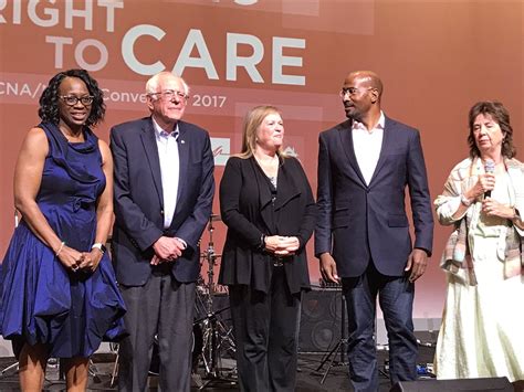 Nina Turner, Bernie Sanders, Dr. Jane Sanders, Van Jones, & RoseAnn ...