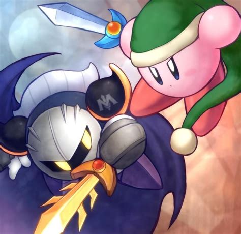 Sword Kirby vs Meta Knight | Kirby | Kirby character, Kirby art, Kirby