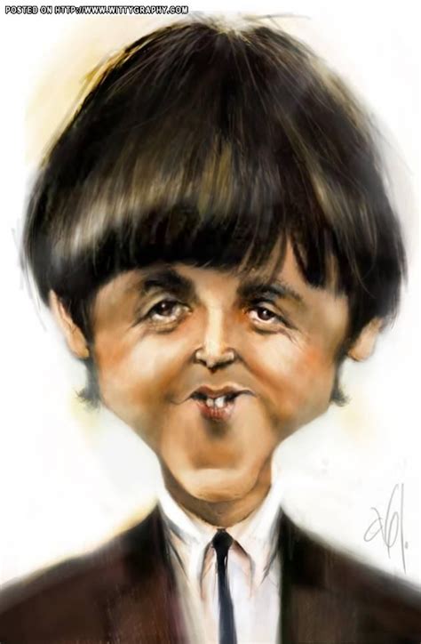 Abj-Crayon: PAUL McCARTNEY. | Celebrity caricatures, Funny caricatures, Celebrities funny