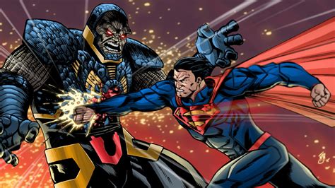 Superman vs Darkseid by Vulture34 on DeviantArt