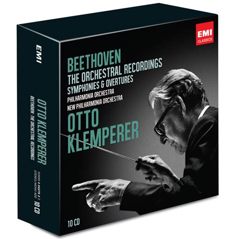 Coffret Beethoven - Otto Klemperer - The Orchestral Recordings - Symphonies & Ouvertures