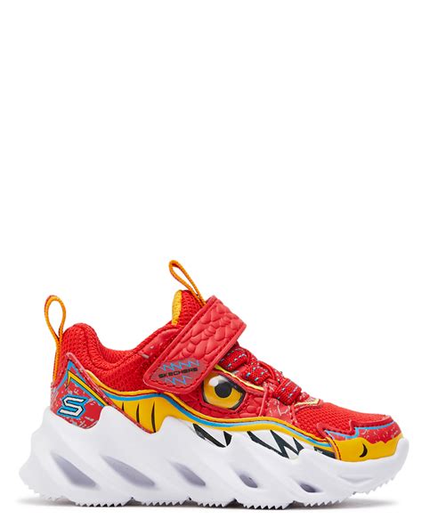 Skechers Boys Shark Shoe - Toddler - Red | SurfStitch