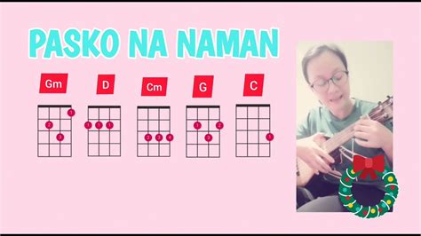 PASKO NA NAMAN Ukulele Tutorial - YouTube