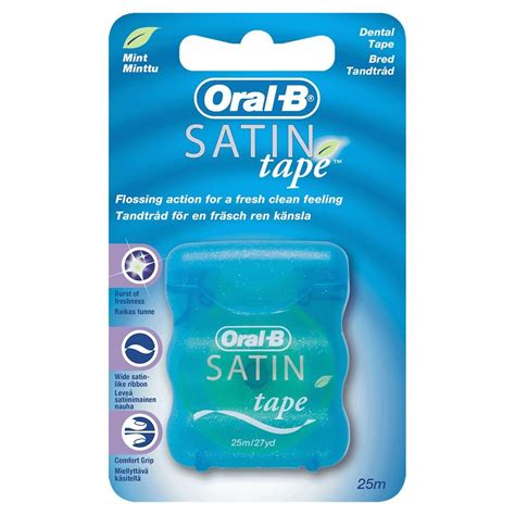 Oral-B Satin Tape Dental Floss 25m (6 Units): Amazon.co.uk: Beauty