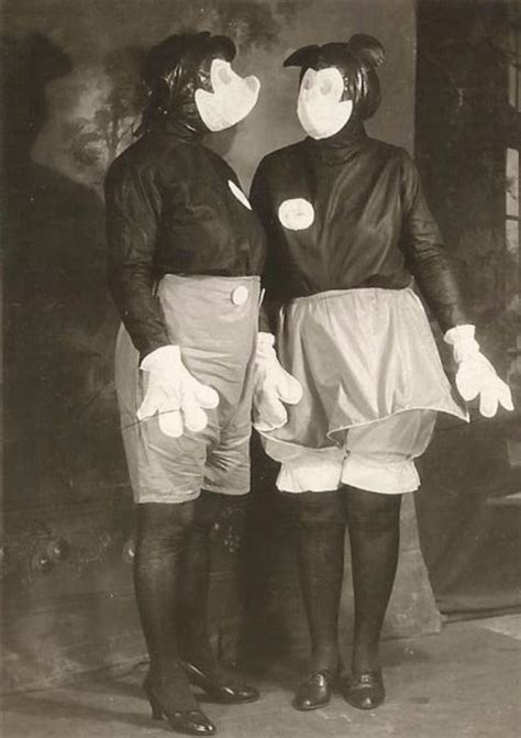 Freaky Mickey and Minnie Mouse Costumes From 1931 ~ Vintage Everyday