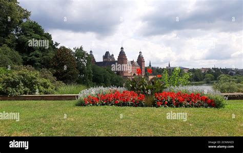 Excursion to Aschaffenburg Castle Stock Photo - Alamy