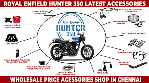 Royal Enfield Hunter 350 Accessories💥Hunter Accessories in Chennai💥 ...