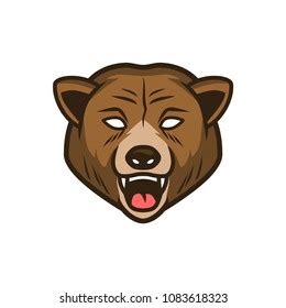 Editable Bear Vector Your Logo Stock Vector (Royalty Free) 1083618323 | Shutterstock