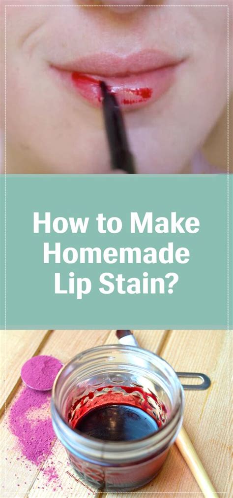 How to Make Homemade Lip Stain | DIY Cosmetics | Lip stain, Lip stain diy, Diy red lip stain