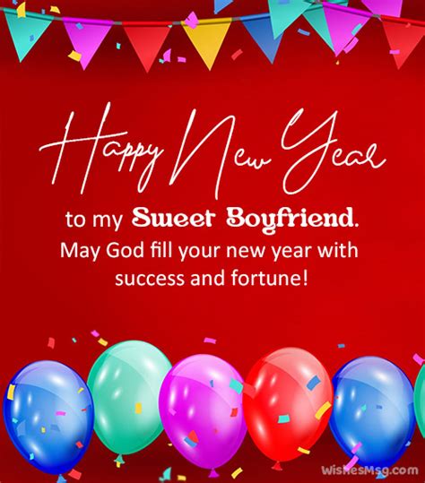 100+ New Year Wishes For Boyfriend - Happy New Year Love