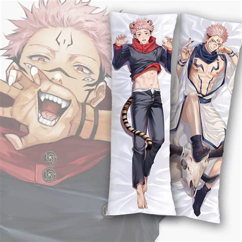 Buy Yuji & Ryomen Sukuna Body Pillow Cover Case Hugging Soft Anime ...