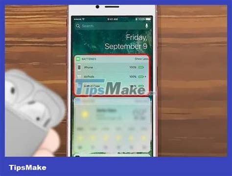 How to Check Airpods Battery - TipsMake.com