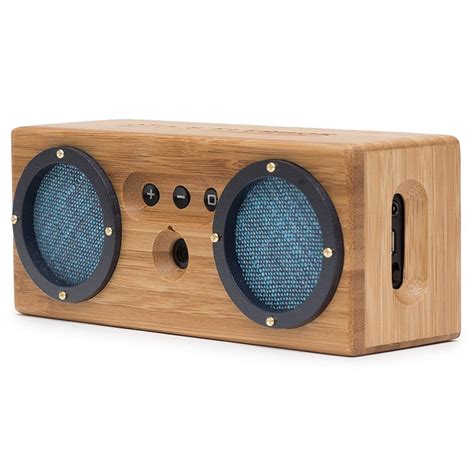 BONGO Bluetooth Classic Bamboo Wood Wireless Portable Speaker | Wood speakers, Wireless speakers ...