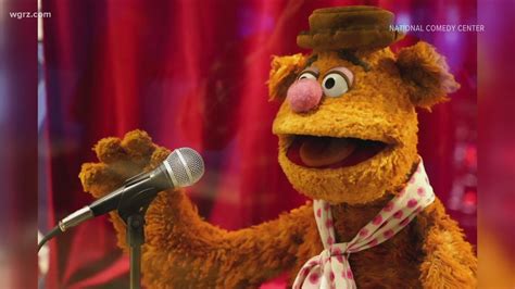 Muppet Fozzie Bear on display at National Comedy Center | wgrz.com