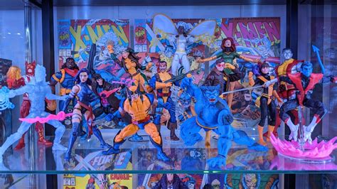 Marvel Legends X Men collection display - YouTube