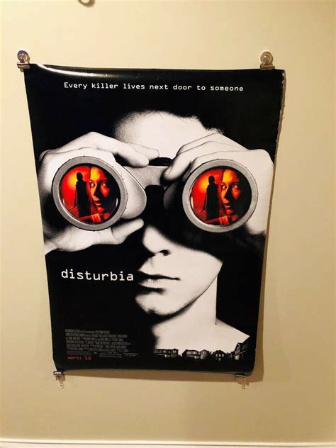 Disturbia Movie Poster 2007 | eBay | Movie posters, Tobago, Norway