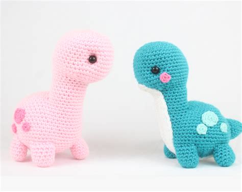 Brontosaurus Dinosaur Amigurumi - Free Crochet Pattern