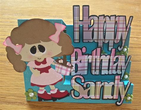 Funky Cards: Happy Birthday Sandy