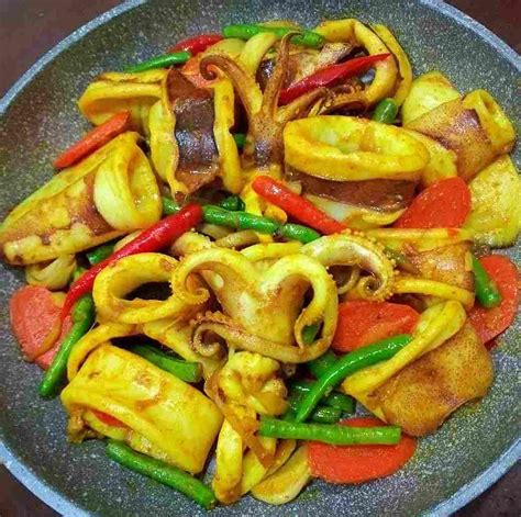 Resepi Sotong Goreng Kunyit Sedap dan Simple | Bukit Besi Blog