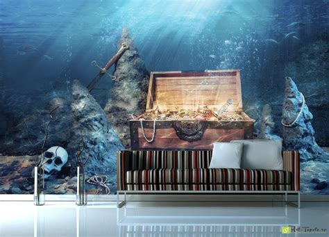 Real Underwater Treasure Chest - 1500x1080 Wallpaper - teahub.io