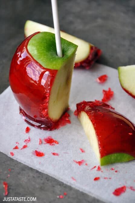 Easy Homemade Candy Apples | Just a Taste