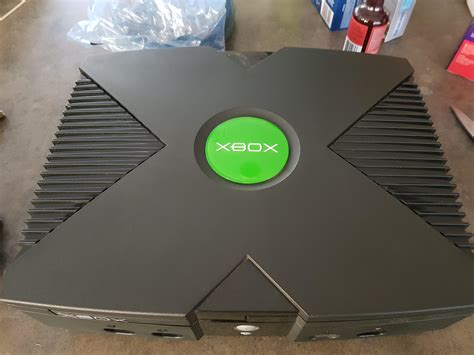 First Xbox. Fully boxed and complete and in brilliant condition... but ...