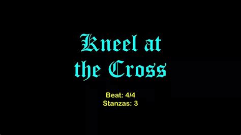 Kneel at the Cross Chords - Chordify