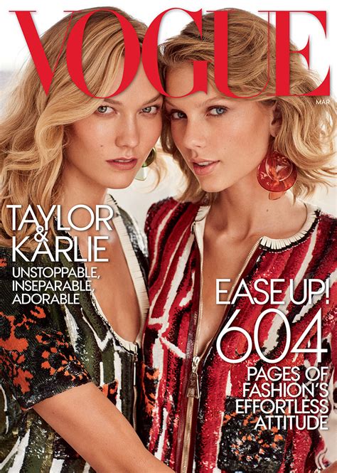 Taylor Swift and Karlie Kloss are On the Cover of Vogue | TIME