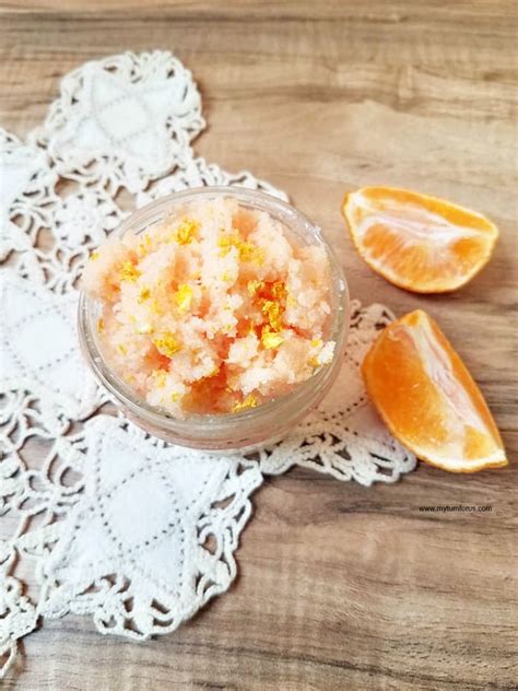 Homemade Orange Sugar Scrub - My Turn for Us