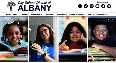 Access albanyschools.org. Welcome to Albany City Schools | City School District of Albany