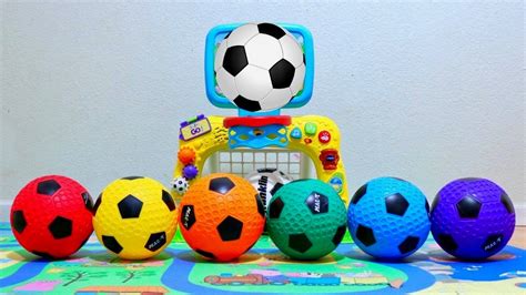 Learn Colors for Children with Colored Soccer Ball - Fun Learning Video for Babies and Toddlers ...