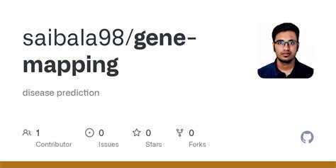 GitHub - saibala98/gene-mapping: disease prediction