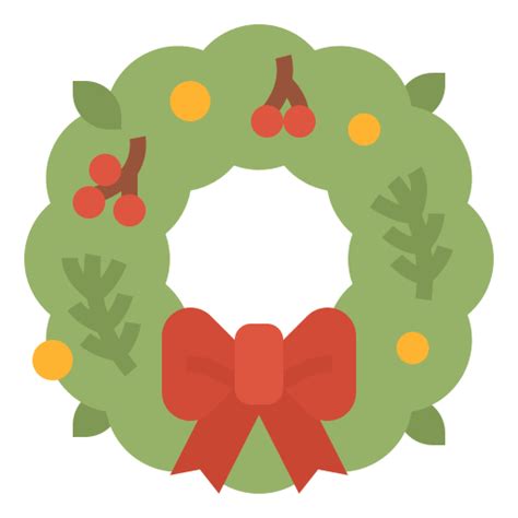 Christmas wreath Aphiradee (monkik) Flat icon