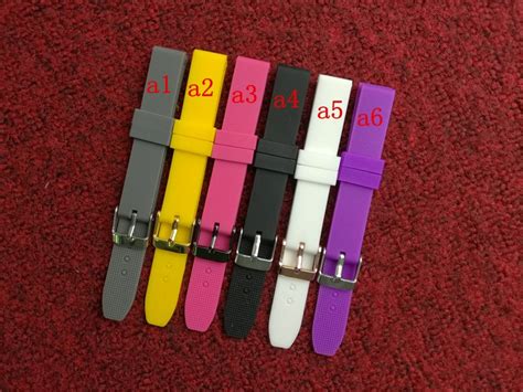 New imported silicone strap strap universal flat mouth rubber strap ...