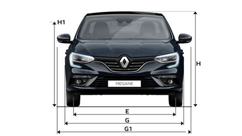 Renault Megane 2023 Dimensions & Size | Renault Kuwait