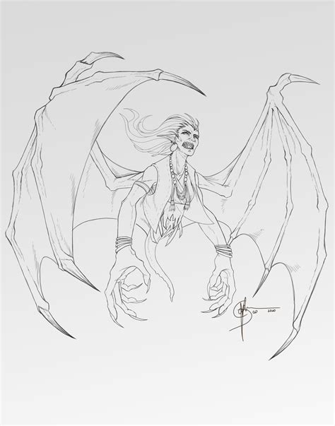 Manananggal Drawing